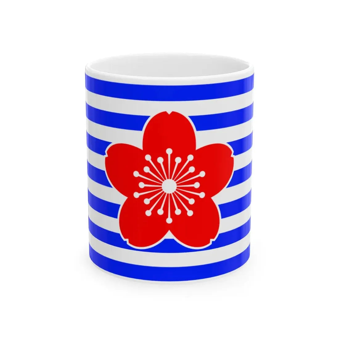 Flag of SSF (Japan) White Coffee Mug 11oz - Go Mug Yourself