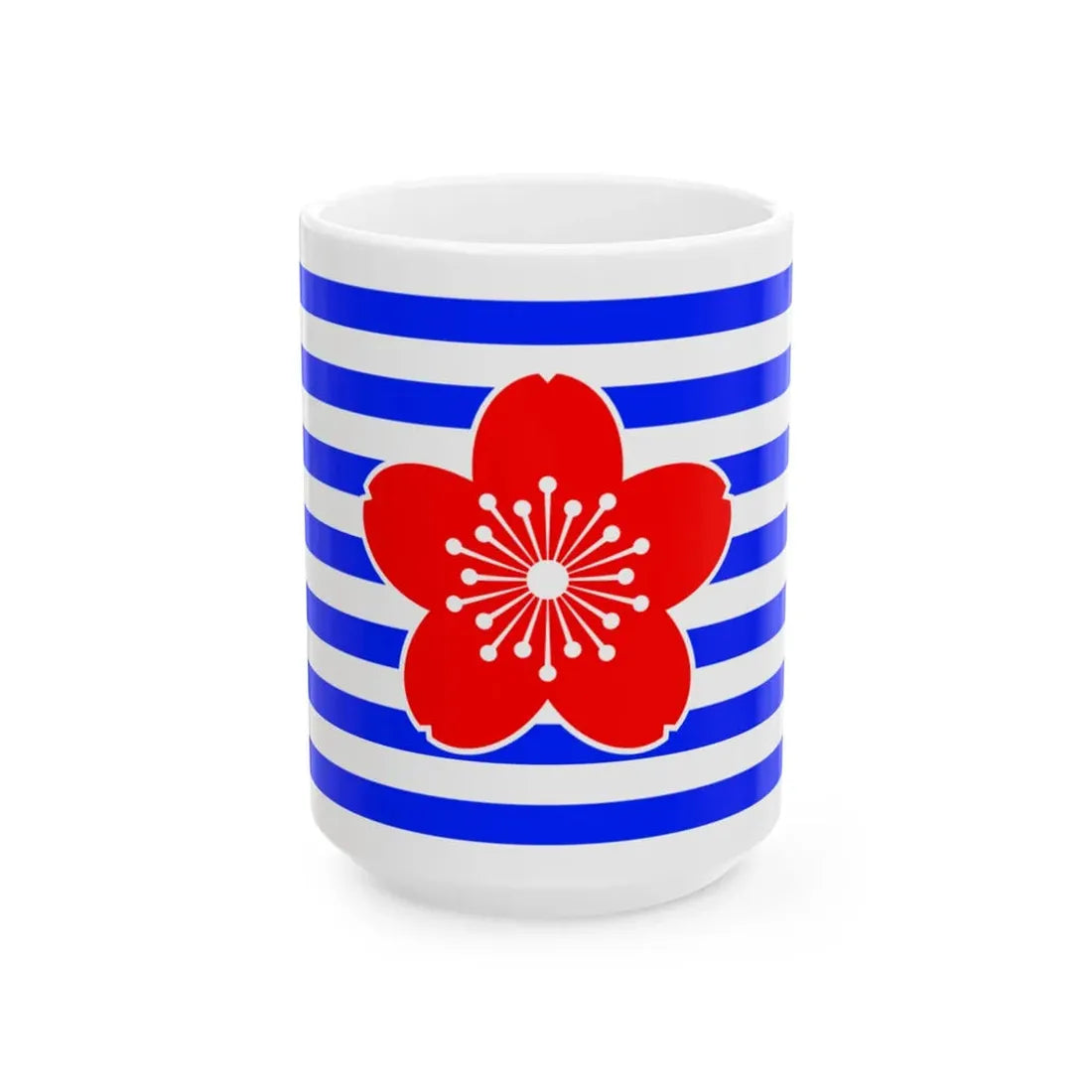 Flag of SSF (Japan) White Coffee Mug 15oz - Go Mug Yourself
