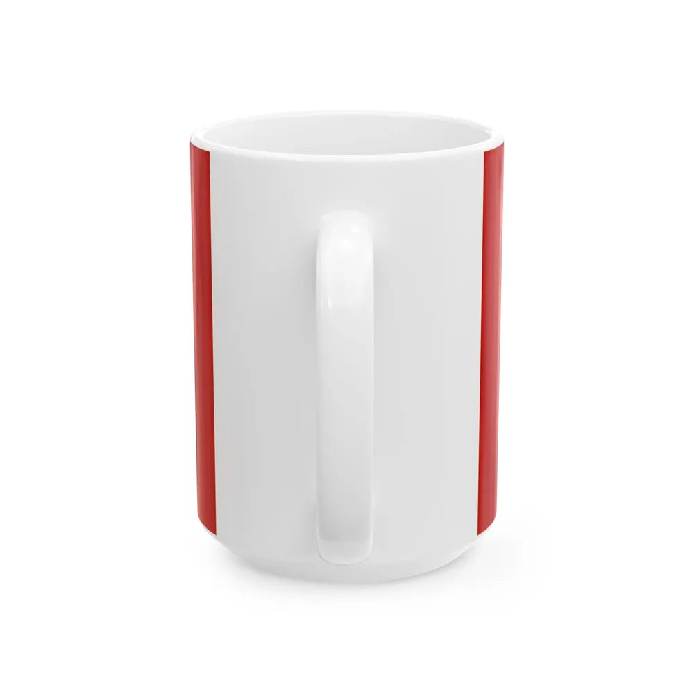 Flag of St. Clair County Alabama (United States) White Coffee Mug - Go Mug Yourself