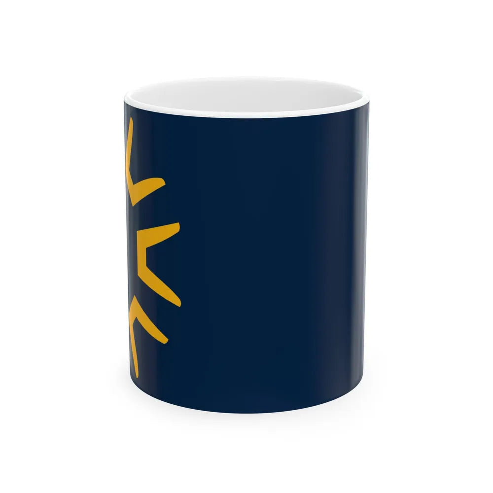 Flag of St George Utah (United States) White Coffee Mug 11oz - Go Mug Yourself