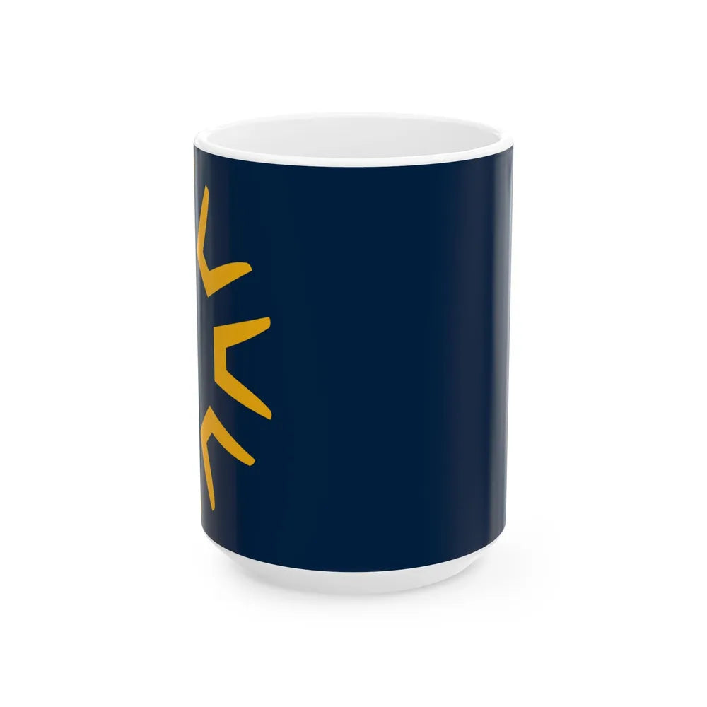 Flag of St George Utah (United States) White Coffee Mug 15oz - Go Mug Yourself