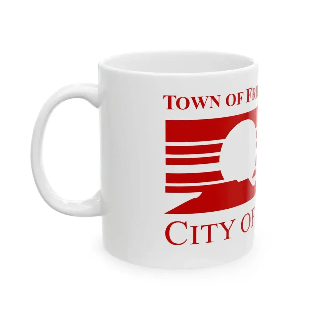 Flag of St. Johns Arizona (United States) White Coffee Mug - Go Mug Yourself