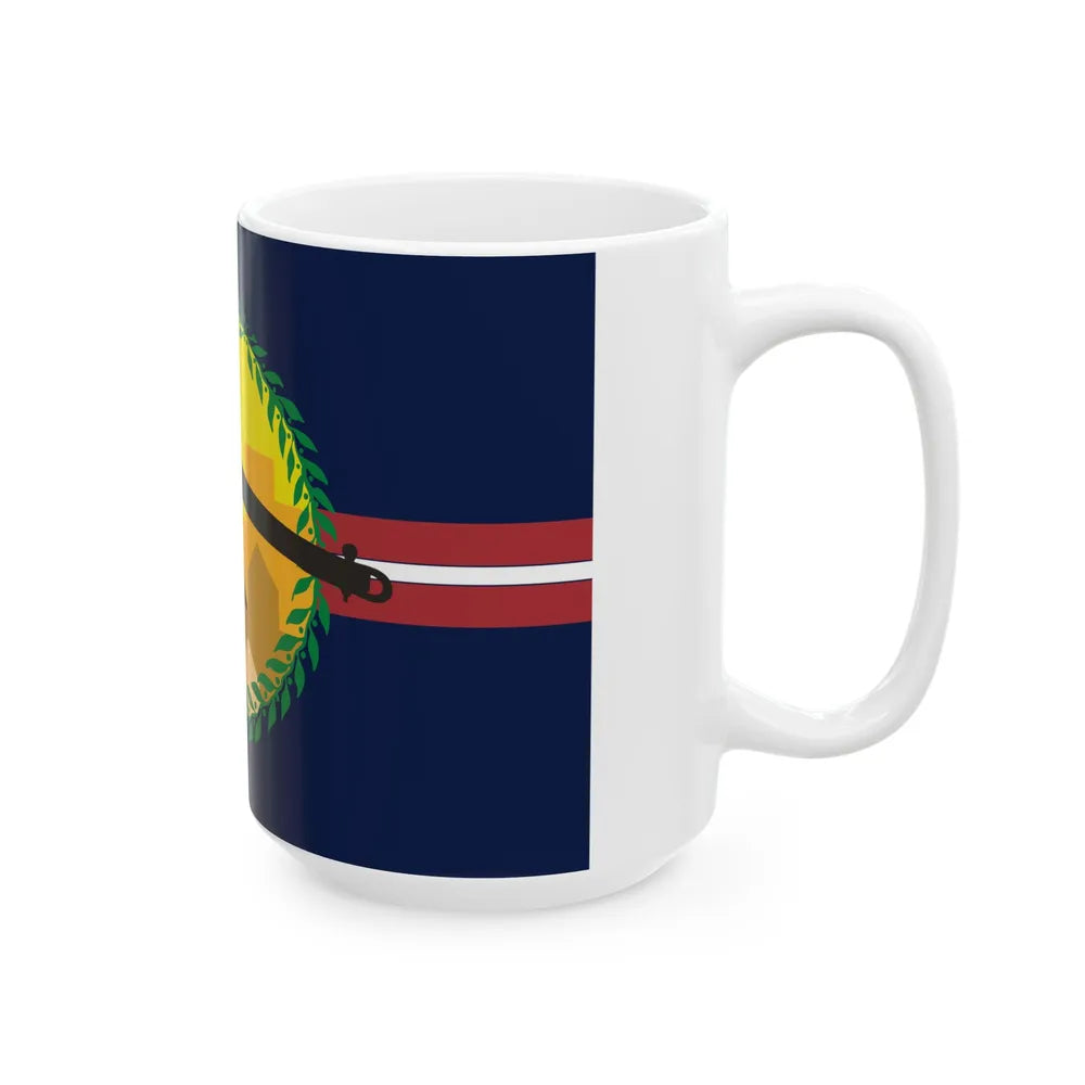 Flag of St. Louis County Missouri (United States) White Coffee Mug - Go Mug Yourself