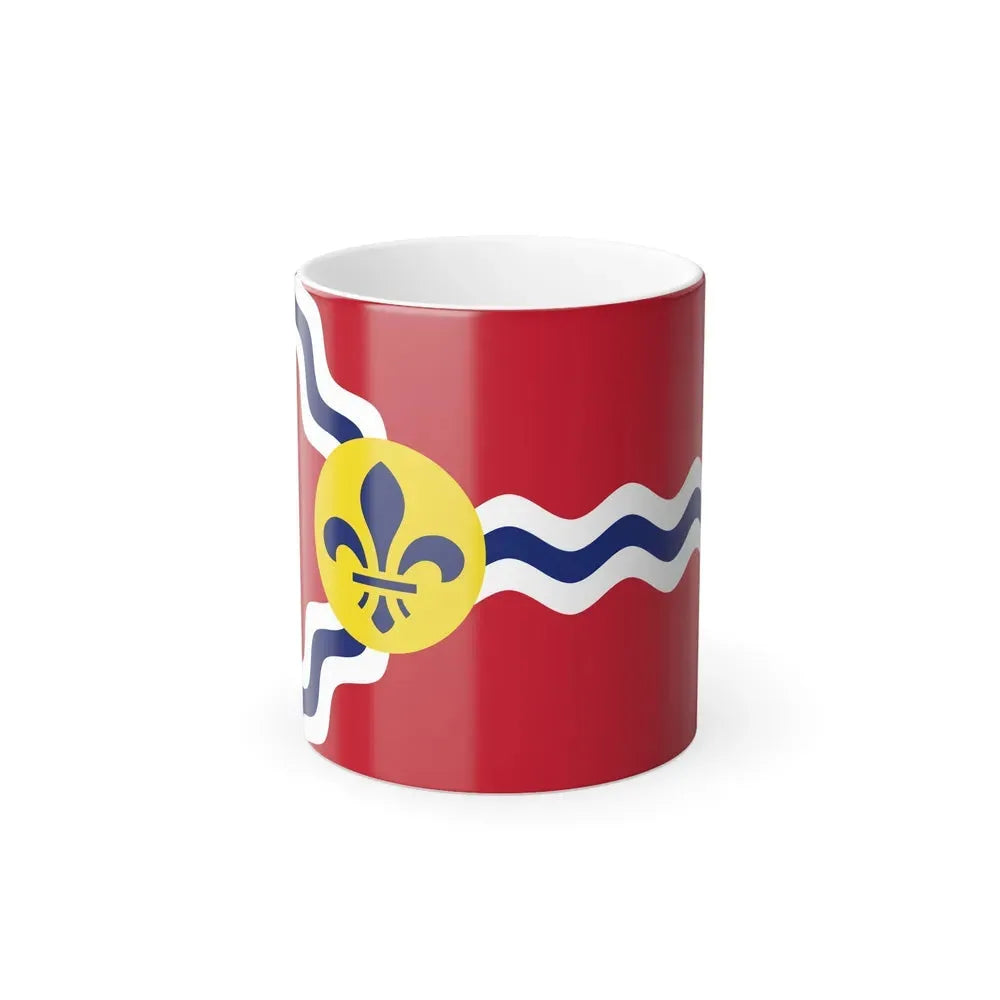 Flag of St. Louis, Missouri - Color Changing Coffee Mug 11oz - Go Mug Yourself