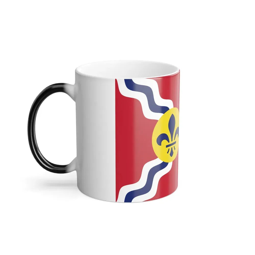 Flag of St. Louis, Missouri - Color Changing Coffee Mug - Go Mug Yourself