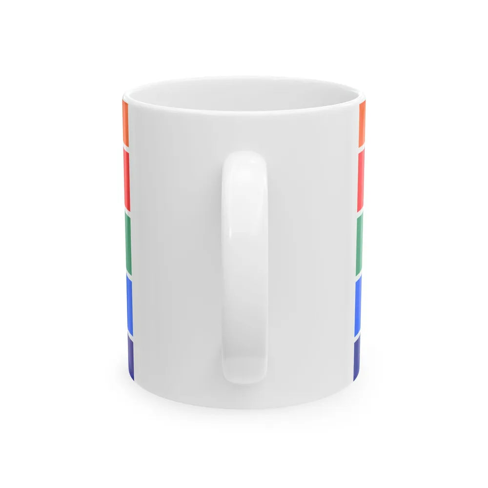 Flag of St. Petersburg Florida (United States) White Coffee Mug - Go Mug Yourself