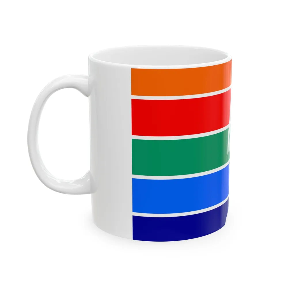 Flag of St. Petersburg Florida (United States) White Coffee Mug - Go Mug Yourself