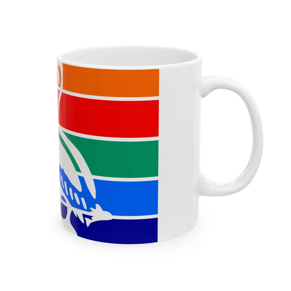 Flag of St. Petersburg Florida (United States) White Coffee Mug - Go Mug Yourself