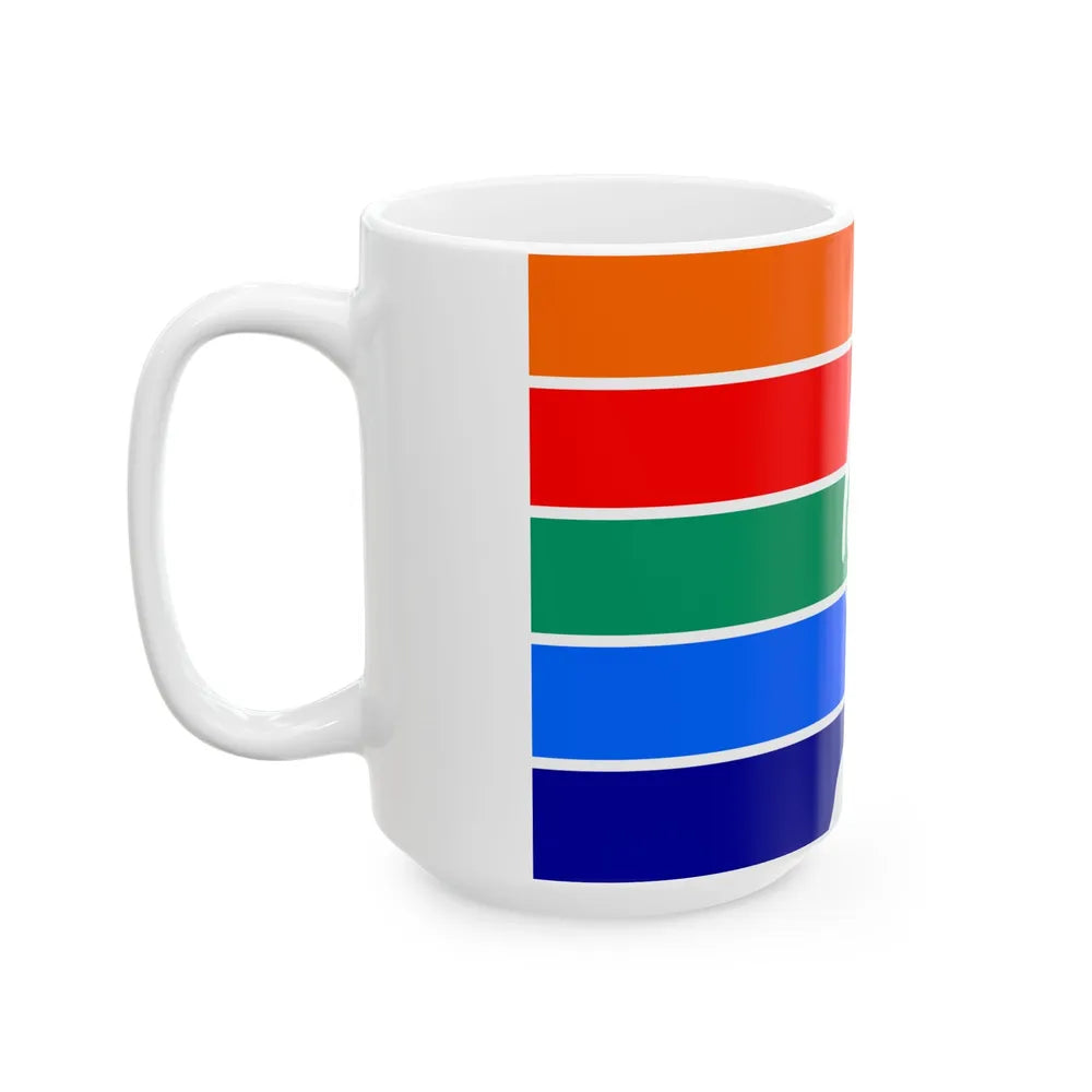 Flag of St. Petersburg Florida (United States) White Coffee Mug - Go Mug Yourself