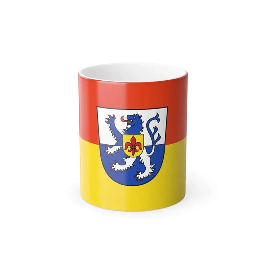 Flag of St Wendel Germany - Color Changing Coffee Mug 11oz - Go Mug Yourself