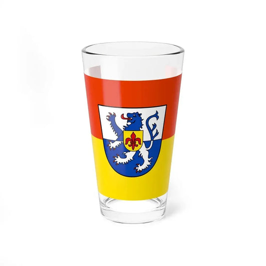 Flag of St Wendel Germany - Pint Glass 16oz 16oz - Go Mug Yourself