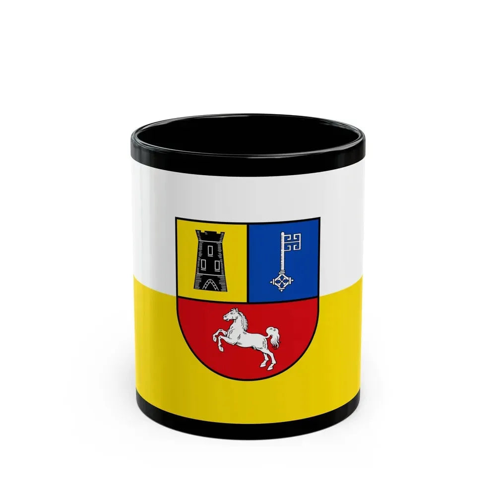 Flag of Stade Germany - Black Coffee Mug 11oz - Go Mug Yourself