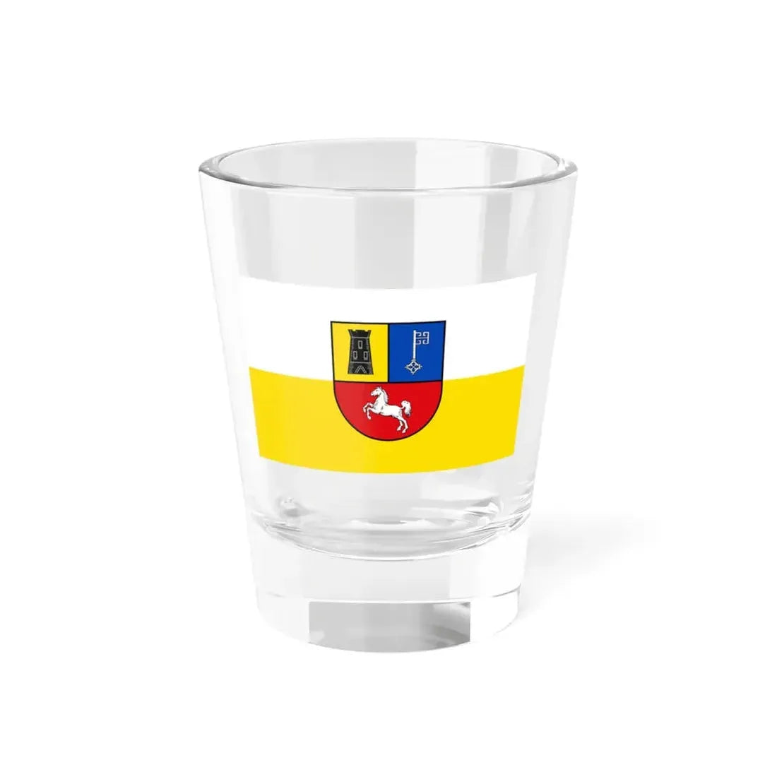 Flag of Stade Germany - Shot Glass 1.5oz 1.5oz - Go Mug Yourself