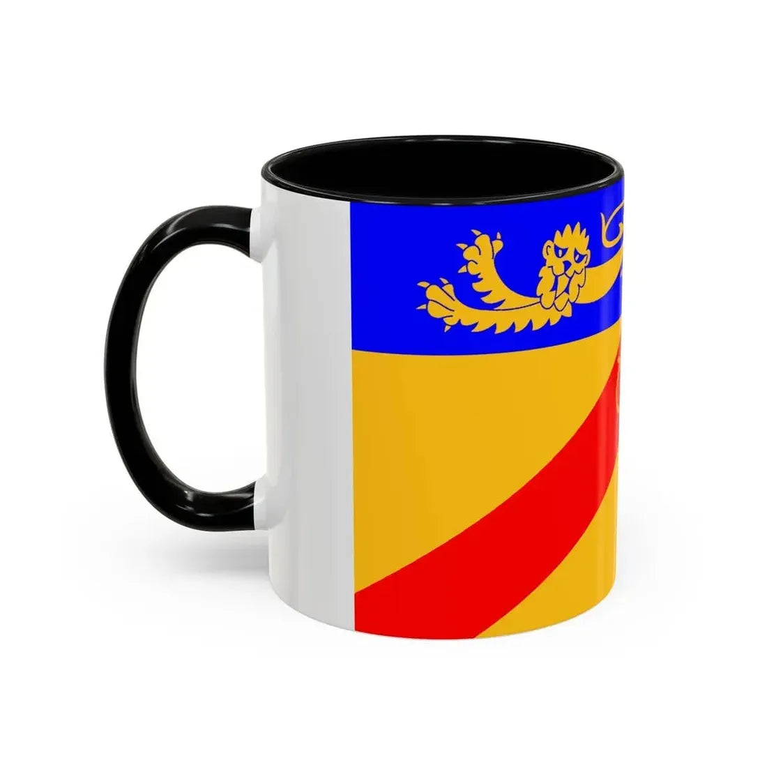 Flag of Staffordshire council UK - Accent Coffee Mug - Go Mug Yourself