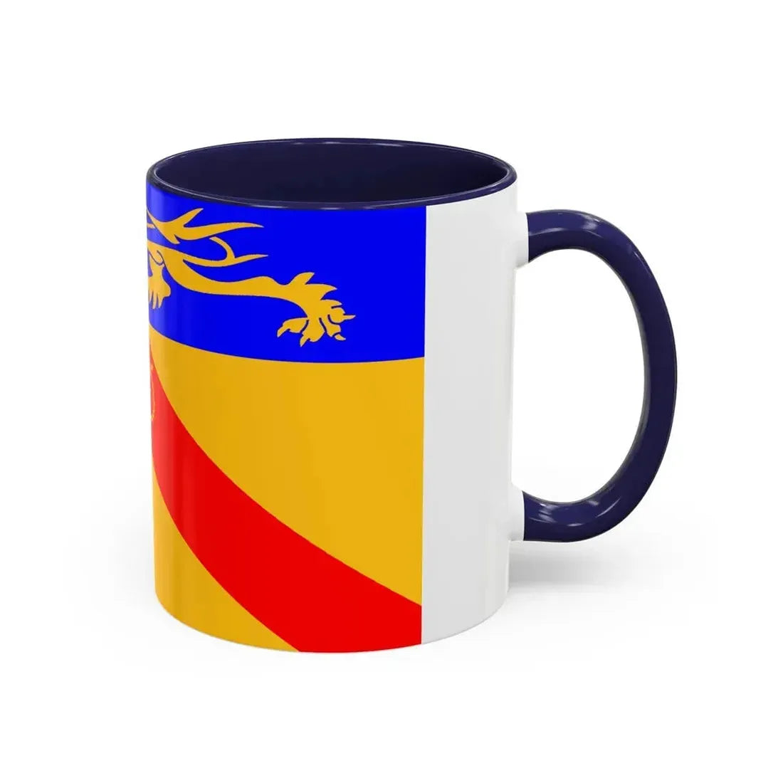 Flag of Staffordshire council UK - Accent Coffee Mug - Go Mug Yourself