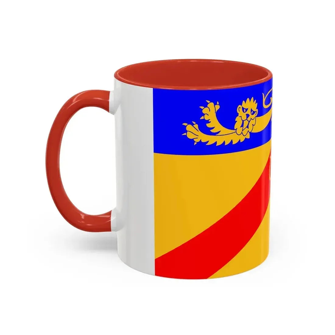 Flag of Staffordshire council UK - Accent Coffee Mug - Go Mug Yourself