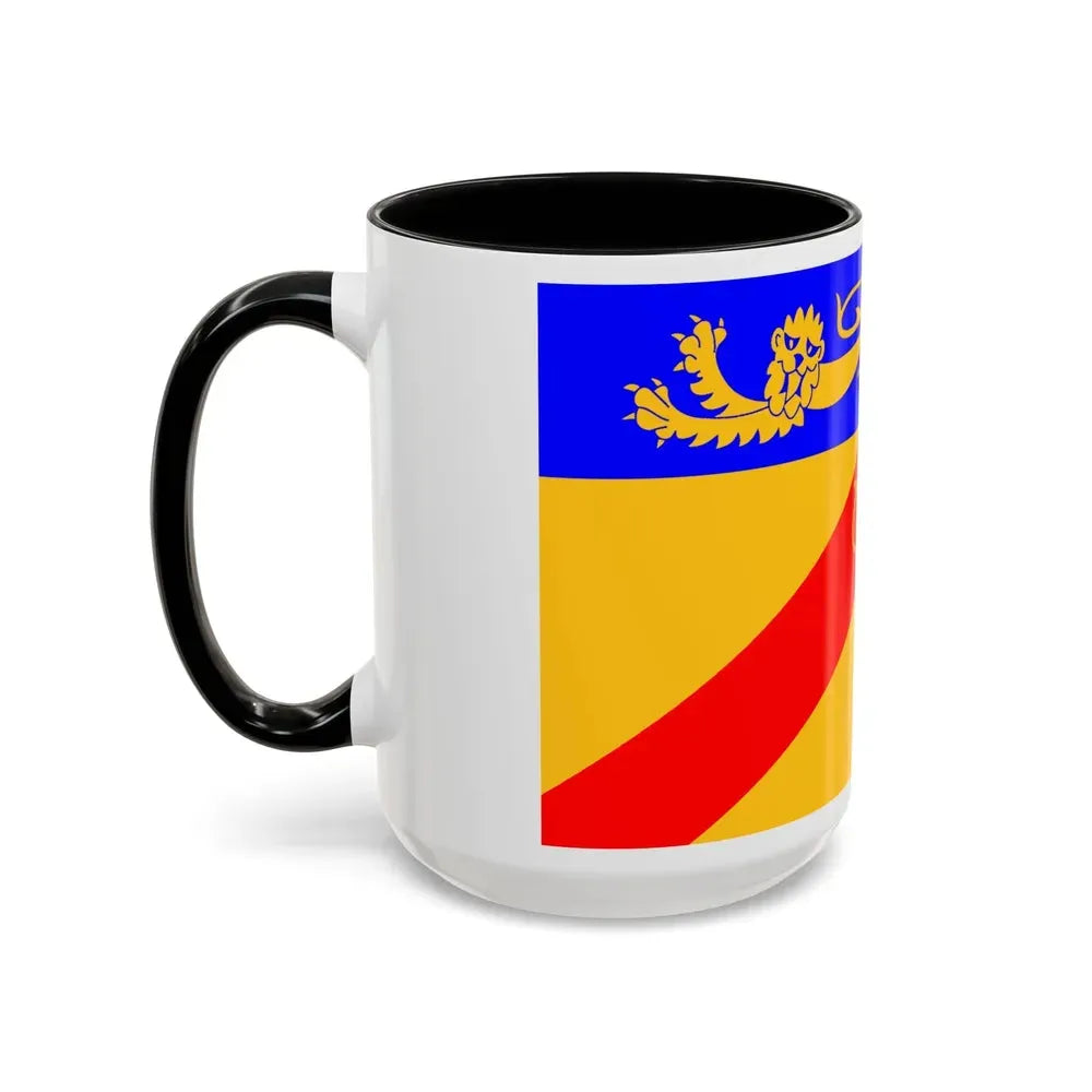 Flag of Staffordshire council UK - Accent Coffee Mug - Go Mug Yourself