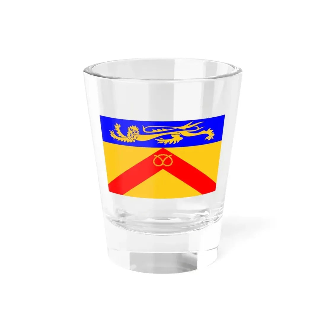 Flag of Staffordshire council UK - Shot Glass 1.5oz 1.5oz - Go Mug Yourself