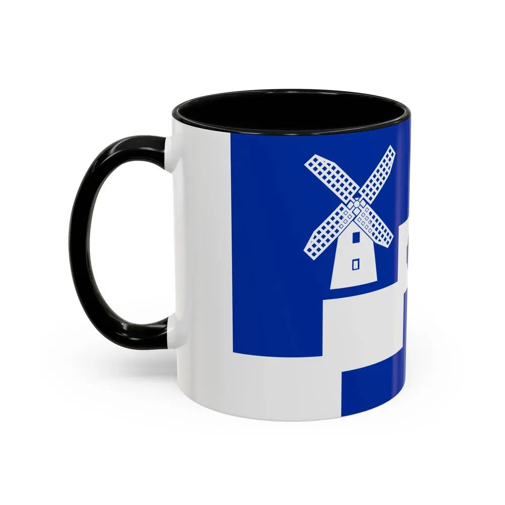 Flag of Staining UK - Accent Coffee Mug - Go Mug Yourself