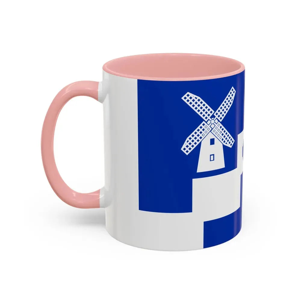 Flag of Staining UK - Accent Coffee Mug - Go Mug Yourself