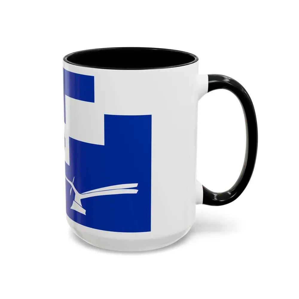 Flag of Staining UK - Accent Coffee Mug - Go Mug Yourself