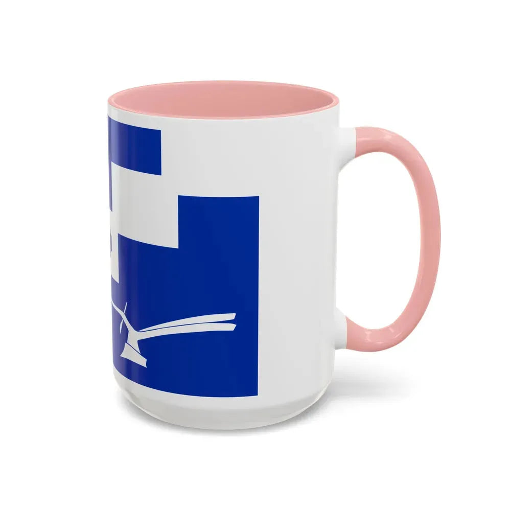 Flag of Staining UK - Accent Coffee Mug - Go Mug Yourself