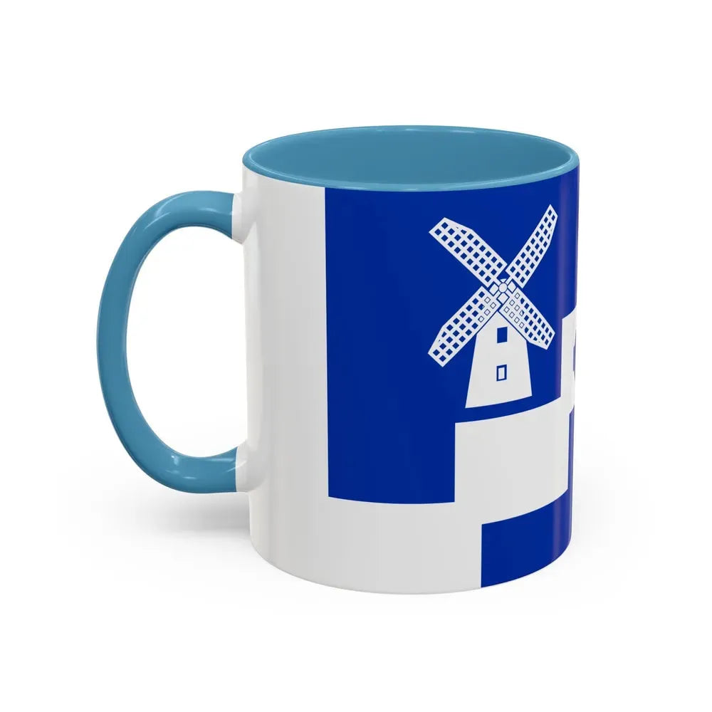 Flag of Staining UK - Accent Coffee Mug - Go Mug Yourself
