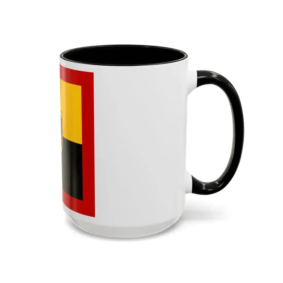 Flag of Standard of Inspector General of the Bundeswehr Germany - Accent Coffee Mug - Go Mug Yourself