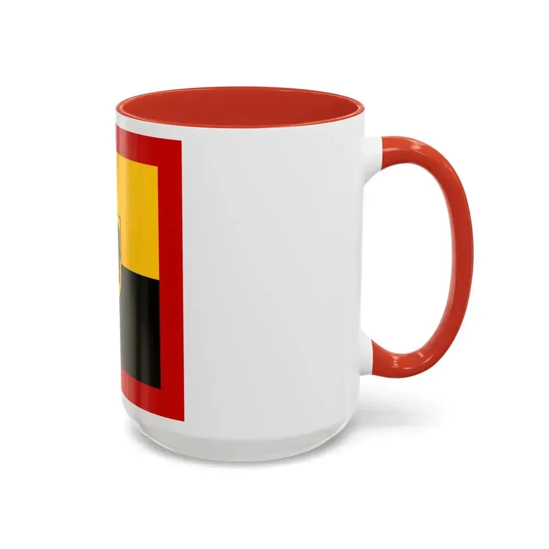 Flag of Standard of Inspector General of the Bundeswehr Germany - Accent Coffee Mug - Go Mug Yourself