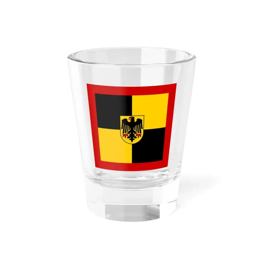 Flag of Standard of Inspector General of the Bundeswehr Germany - Shot Glass 1.5oz 1.5oz - Go Mug Yourself