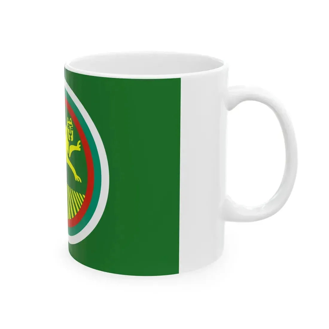 Flag of Stara Zagora obverse (Bulgaria) White Coffee Mug - Go Mug Yourself