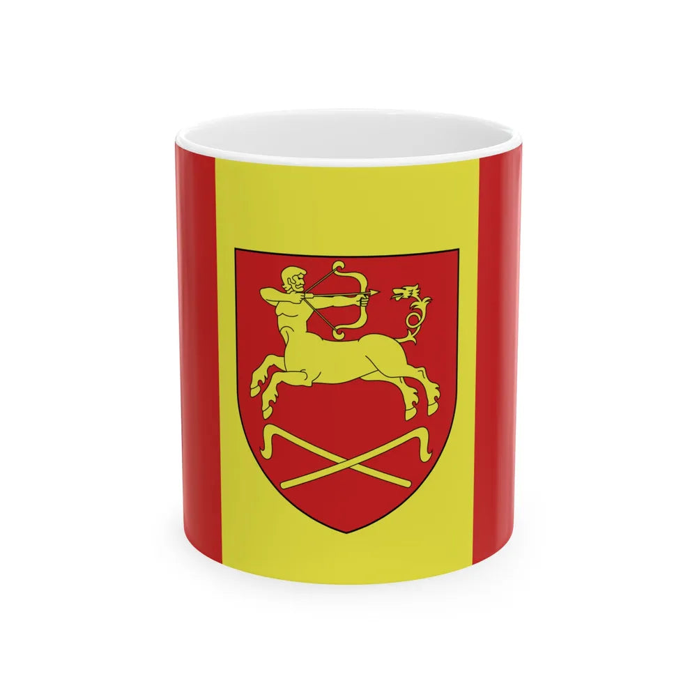 Flag of Staryja Darohi (Belarus) White Coffee Mug 11oz - Go Mug Yourself