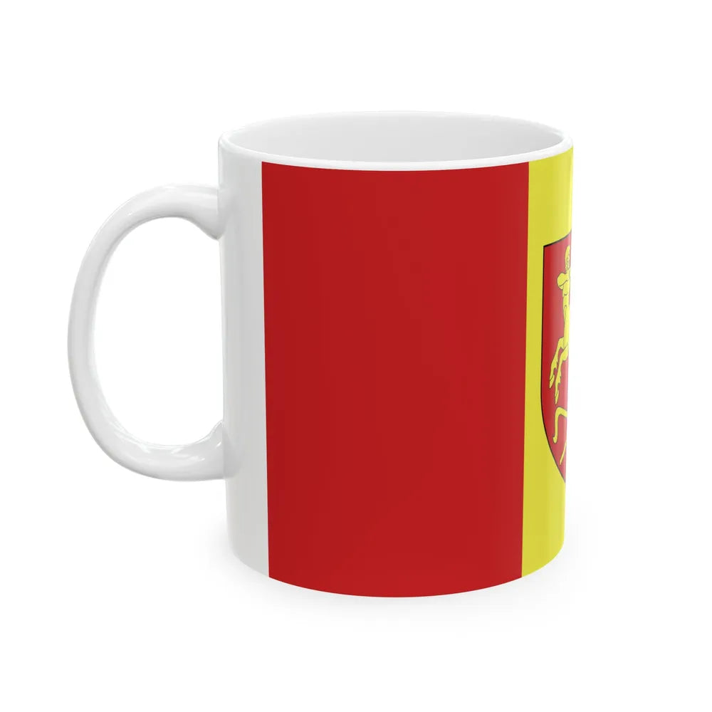 Flag of Staryja Darohi (Belarus) White Coffee Mug - Go Mug Yourself