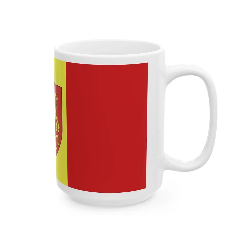 Flag of Staryja Darohi (Belarus) White Coffee Mug - Go Mug Yourself