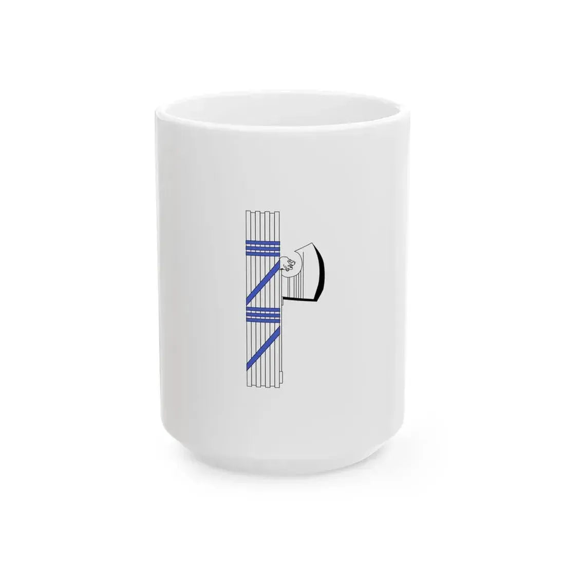 Flag of States Subsecretary of Italy 1927-1943 (Italy) White Coffee Mug 15oz - Go Mug Yourself