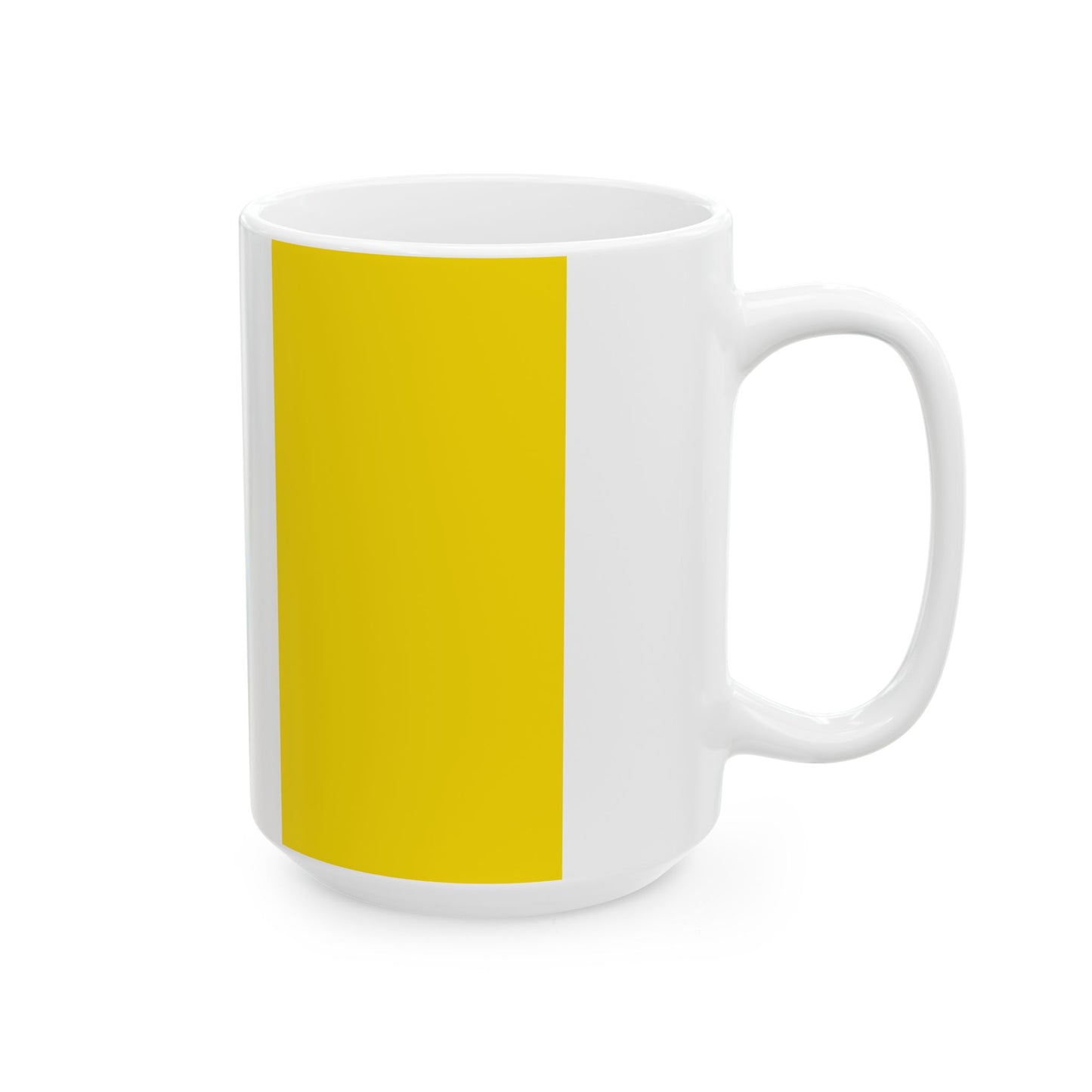 Flag of Stavelot (Belgium) White Coffee Mug-Go Mug Yourself