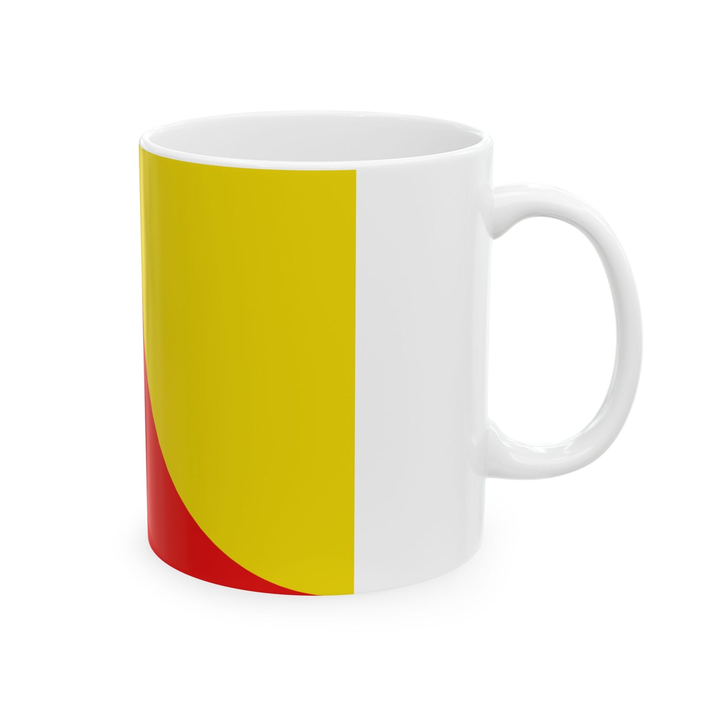 Flag of Steenokkerzeel (Belgium) White Coffee Mug-Go Mug Yourself