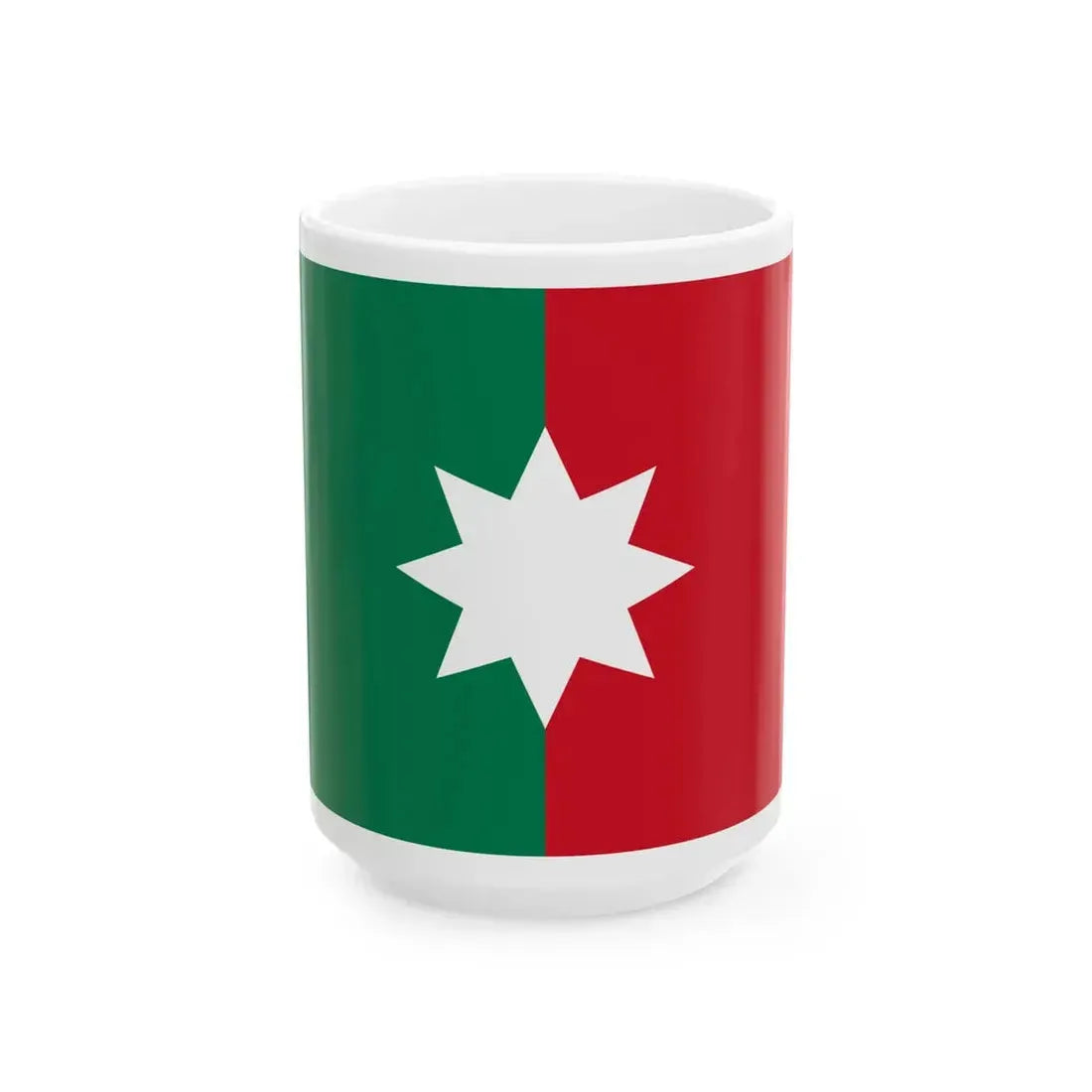 Flag of Stellaland 1883-5 (Botswana) White Coffee Mug 15oz - Go Mug Yourself