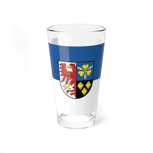 Flag of Stendal Germany - Pint Glass 16oz 16oz - Go Mug Yourself