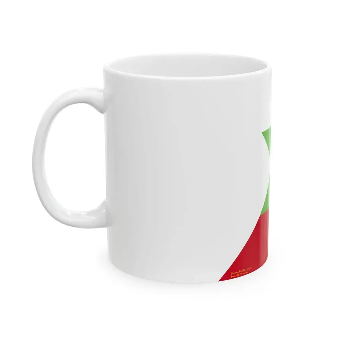 Flag of Stiliana Paraskevova (Bulgaria) White Coffee Mug - Go Mug Yourself