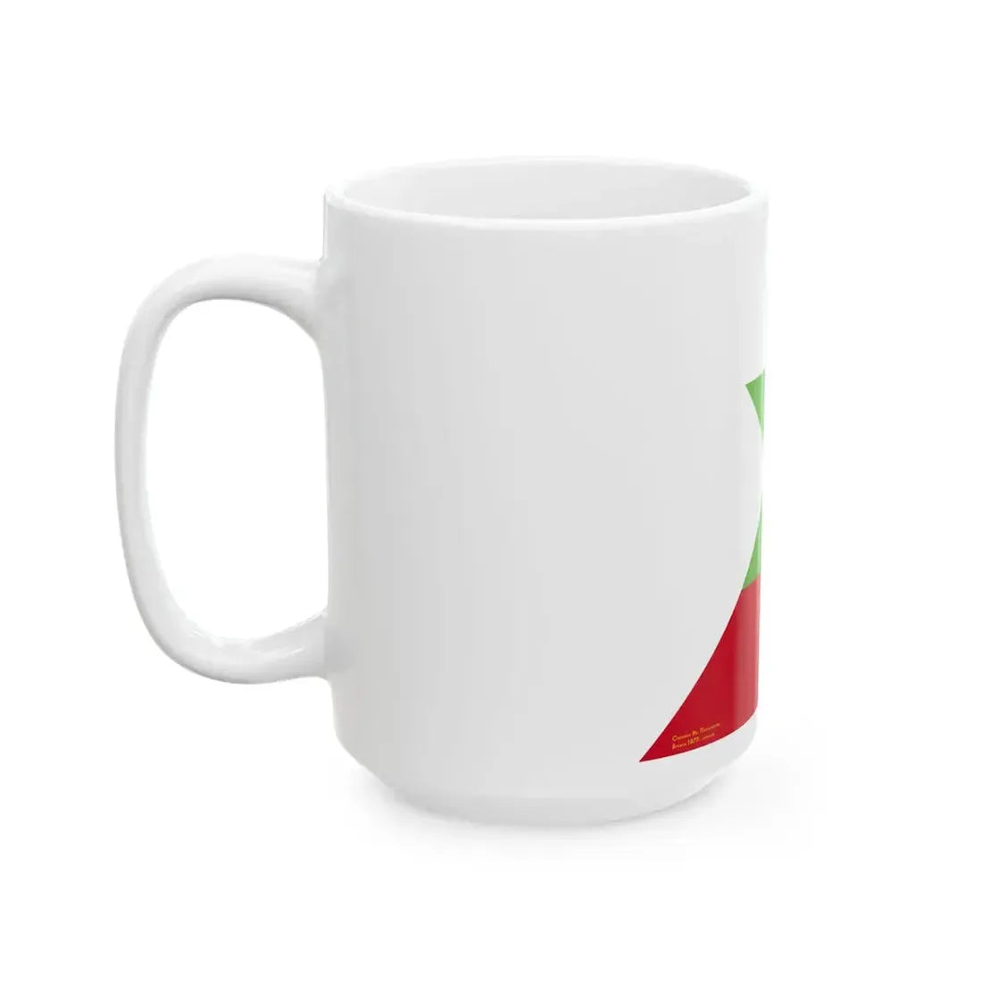 Flag of Stiliana Paraskevova (Bulgaria) White Coffee Mug - Go Mug Yourself