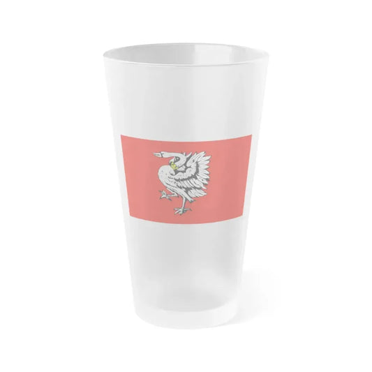 Flag of Stormarn Germany - Frosted Pint Glass 16oz 16oz Frosted - Go Mug Yourself