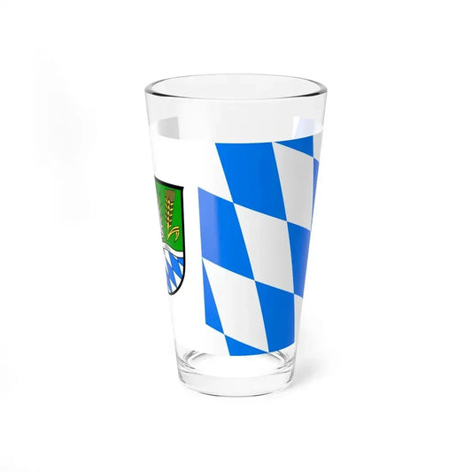 Flag of Straubing Bogen Germany - Pint Glass 16oz 16oz - Go Mug Yourself