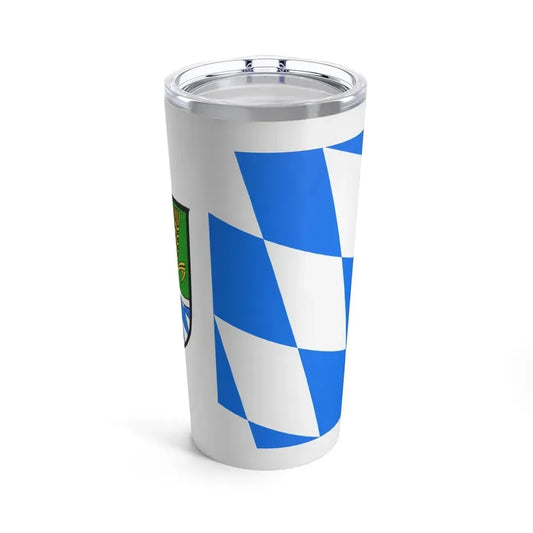 Flag of Straubing Bogen Germany - Tumbler 20oz 20oz - Go Mug Yourself
