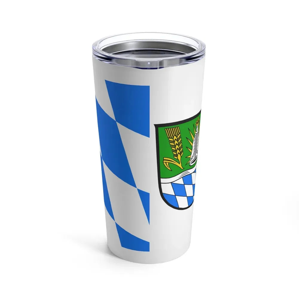 Flag of Straubing Bogen Germany - Tumbler 20oz - Go Mug Yourself