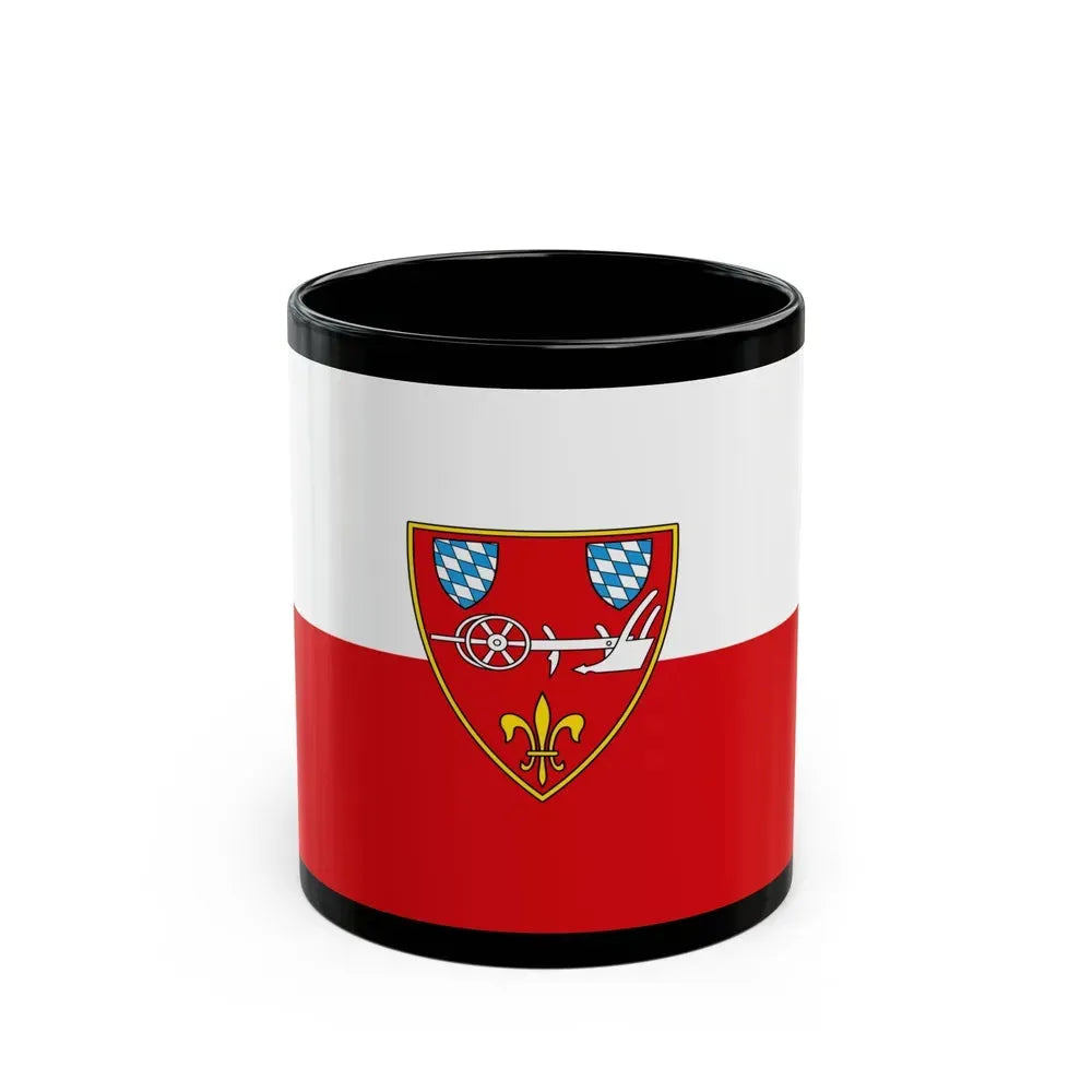 Flag of Straubing Germany - Black Coffee Mug 11oz - Go Mug Yourself