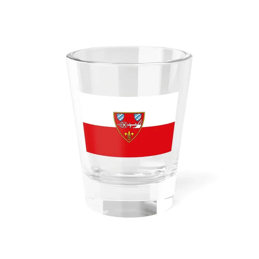 Flag of Straubing Germany - Shot Glass 1.5oz 1.5oz - Go Mug Yourself