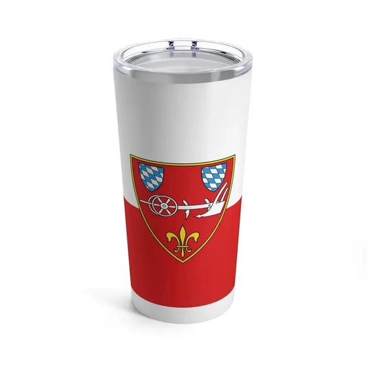 Flag of Straubing Germany - Tumbler 20oz 20oz - Go Mug Yourself