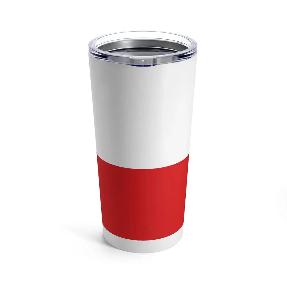 Flag of Straubing Germany - Tumbler 20oz - Go Mug Yourself