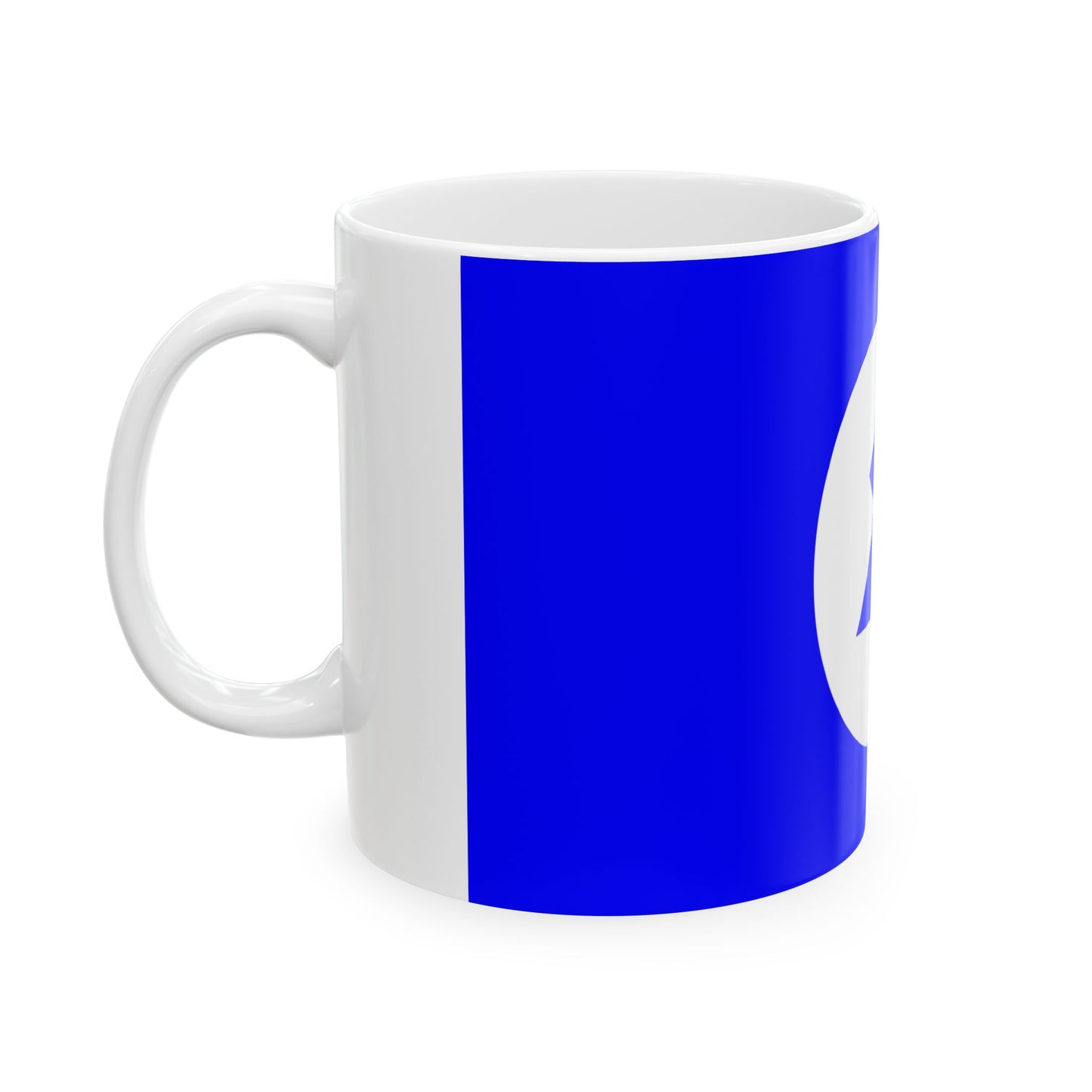 Flag of Strollad ar Vro (Belgium) White Coffee Mug-Go Mug Yourself